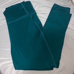 Fabletics teal leggings
